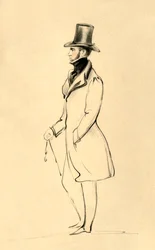 Pembrokeshire-mies - Pembroken jaarli, vuodelta 1841.