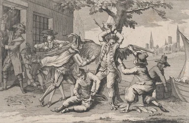 Va de Bon Coeur, Amerikan kongressin jäsenen omistettu Englannin amiraliteetin milordeille..., 1778.