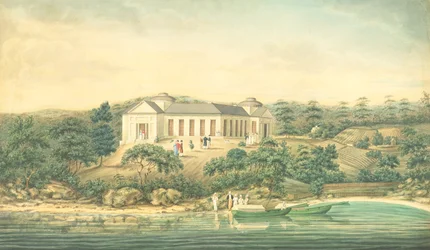 Henrietta Villa, Point Piper, kapteeni John Piperin koti, 1820 (wc)