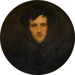 John George Weld Foresterin muotokuva, 2. Lord Forester (1801-1874), n. 1820-68 (öljy kankaalle)