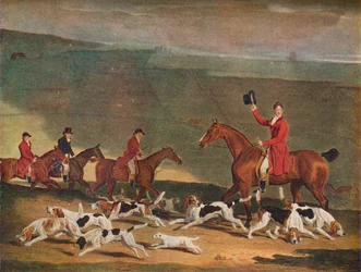 Francis Duckenfield Astley, Esq. ja hänen Harriers, 1800-luku