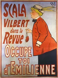 Huolehdi Emiliennesta - Revue de la Scala -juliste