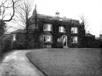 Gadshill, lähellä Rochesteria, osti Dickens vuonna 1856, 1923.