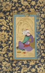 Mies turkisvuoratussa takissa, n. 1600.