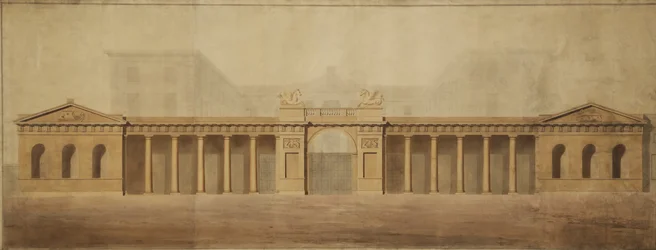 Old Admiralty Screen, 1700-luvun loppu.