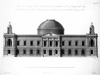 The South Elevation of Register House, Edinburgh, kaiverrus J. Roberts, 1773