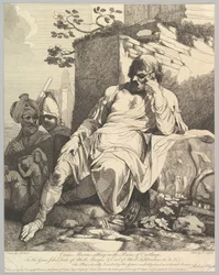 Caius Marius Karthagon raunioilla, 20. tammikuuta 1782.