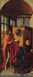 Pyhä Johannes Kastaja ja fransiskaanien mestari Henry of Werl, 1438, c1934