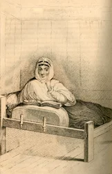 Ann Moore, Tutburyn paastoava nainen, 1822.