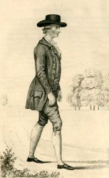 Foster Powell - Hämmästyttävä jalankulkija, 1821.