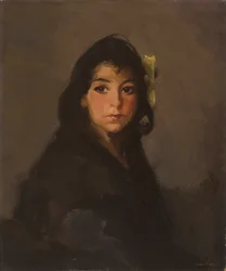 Mustalaistyttö, 1912