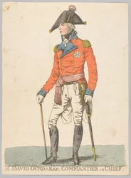Sir David Dundas, KB, komentaja