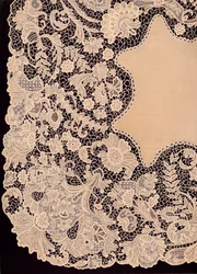 Irish Manufacturen pitsinenäliina, 1863.