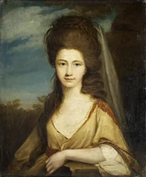 Lady Elizabeth Compton (öljy kankaalle)