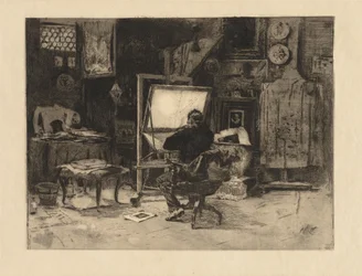 Etcher, 1882.