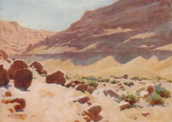 Wady in the Mokattam Hills, n. 1880, 1904