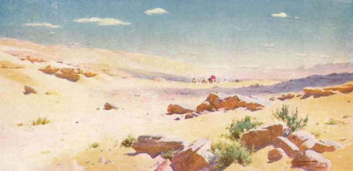 Karussa ja kuivassa maassa, missä ei ole vettä, c1880, 1904