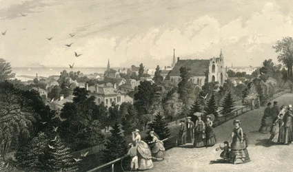 "City of Cleveland, Reservoir Walkista", 1872.