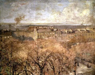 Heriot Row, Edinburgh (öljy kankaalle)