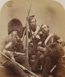 Reynolds, Temple ja Judd, Skotlannin ampujien vartijat.