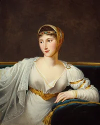 Prinsessa Pauline Borghesen, kenraali Leclercin vaimon muotokuva (öljy kankaalle)
