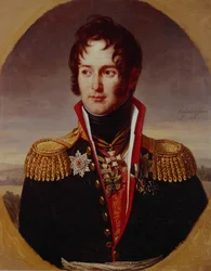 Pjotr Aleksandrovich Chicherinin muotokuva 1778-1848, 1814
