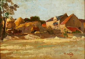 East Lothian Farm (öljy aluksella)