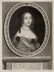 Marie Louise de Gonzague, Puolan kuningatar, 1653.