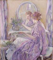 Violetti kimono, n. 1910.