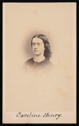 Caroline Henryn muotokuva 1839-1920, 1860-1869.