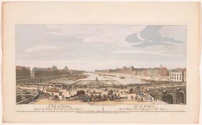 Näkymä Pont Neufille Seine-joen yli Pariisissa, kohti Pont Royalia Näkymä Pariisista otettuna Pont Neufin keskeltä kohti Pont Royalia (...) (otsikko esineessä) Paris (sarjan nimi)