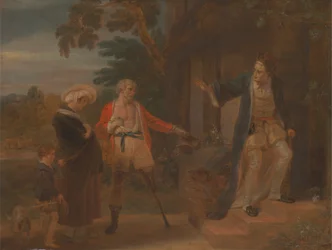 Ihmisen seitsemän aikakautta: Pantaloon, "As You Like It", II, vii