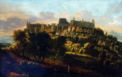 Windsorin linna, n. 1670 (öljy kankaalle)