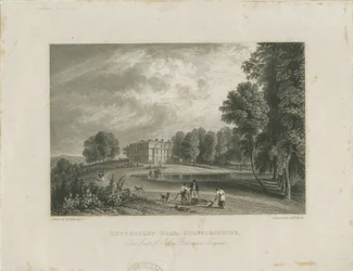 Biddulph - Knypersley Hall [uusi]: teräskaiverrus ja [?1800-luku]