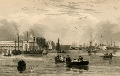 Liverpool, Mersey, nro III..., 1830.