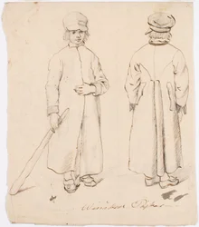 Winåkerilaispoika kansanpuvussa