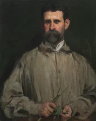 Alexander Phimister Proctor, 1903 (öljy kankaalle, asennettu paneeliin)