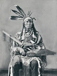 Sioux-päällikkö, 1912