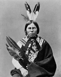 Algonkin-intiaani, 1912