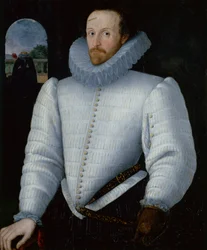 Sir Walter Raleighin muotokuva (öljy)