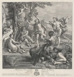 Rakkaus valloittaa kaiken [Apollo ja Daphne], 1728.