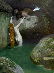 "In the Grotto", 1902-1903.