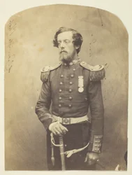 Kapteeni Verschoyle, Grenadier Guards, varhainen valokuvaaja, kuvattuna Krimillä