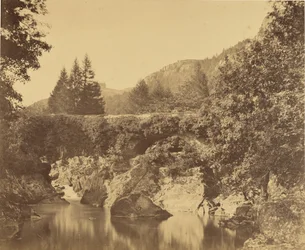 Allas Pont-y-Pairin alapuolella, Betws-y-Coed, Wales.
