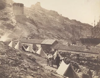 Genovan linna, Balaklava, 1855.
