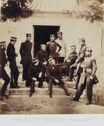 Päämajan esikunta, Krimin sotaan liittyvästä 52 valokuvan albumista, 1855