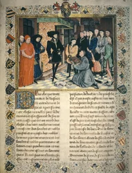 Jean Wauquelin (kuollut 1452) esittelee Hainaut