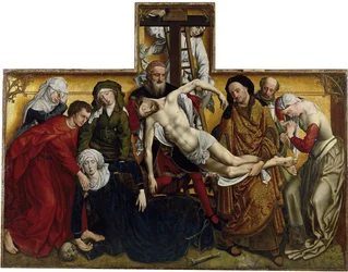 Ristiltä laskeutuminen, noin 1435