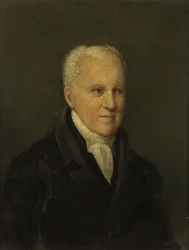 Pastori George Crabbe (öljy paneelissa)