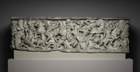 Taistelusarkofagi, n. 190 (marmori)